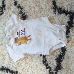 My first July 4th onesie